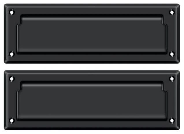 Deltana MS627 8-7/8"L Mail Slot - Black 3 Deltana MS627 8-7/8"L Mail Slot - Black