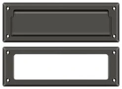 Deltana MS626U10B Mail Slot 8-7/8" With Interior Frame, Oil Rubbed Bronze