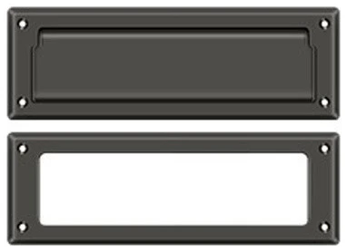 Deltana MS626U10B Mail Slot 8-7/8" With Interior Frame, Oil Rubbed Bronze 3 Deltana MS626U10B Mail Slot 8-7/8" With Interior Frame, Oil Rubbed Bronze