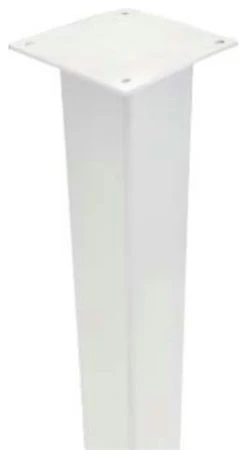 TedStuff Modern Contemporary Retro Design ,optional Mounting Pole For The RetroBox, White