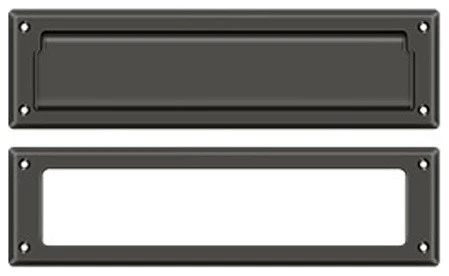 Deltana MS211U10B Mail Slot 13-1/8" With Interior Frame, Oil Rubbed Bronze 3 Deltana MS211U10B Mail Slot 13-1/8" With Interior Frame, Oil Rubbed Bronze