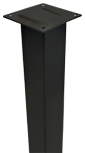 TedStuff Modern Contemporary Retro Design ,optional Mounting Pole For The RetroBox, Black 3 TedStuff Modern Contemporary Retro Design ,optional Mounting Pole For The RetroBox, Black