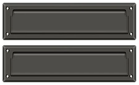 Deltana MS212U10B Mail Slot 13-1/8" With Interior Flap, Oil Rubbed Bronze 3 Deltana MS212U10B Mail Slot 13-1/8" With Interior Flap, Oil Rubbed Bronze