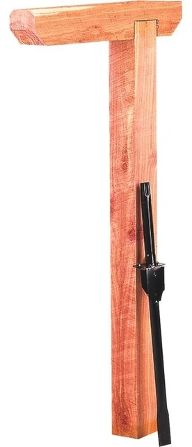 Solar Group Gibraltar DPK00000 Cedar Drive-In Mailbox Post Kit With Steel Anchor, Natural 3 Solar Group Gibraltar DPK00000 Cedar Drive-In Mailbox Post Kit With Steel Anchor, Natural