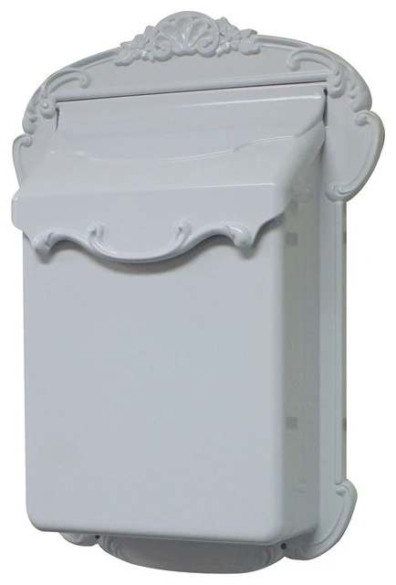 Special Lite Products Company Victoria Vertical Mailbox, White 3 Special Lite Products Company Victoria Vertical Mailbox, White