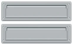 Deltana MS212U26D Mail Slot 13-1/8" With Interior Flap, Satin Chrome