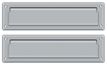 Deltana MS212U26D Mail Slot 13-1/8" With Interior Flap, Satin Chrome 3 Deltana MS212U26D Mail Slot 13-1/8" With Interior Flap, Satin Chrome