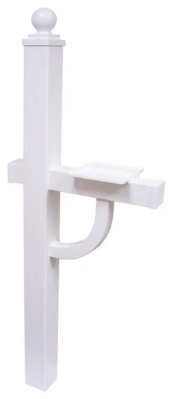 Gaines Mfg Keystone Series Gaines Mfg Keystone Deluxe Post, White