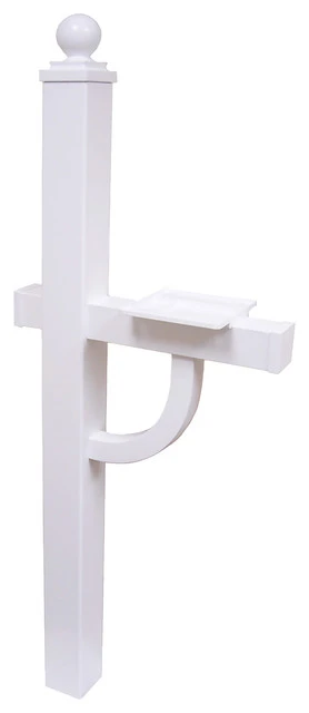 Gaines Mfg Keystone Series Gaines Mfg Keystone Deluxe Post, White 3 Gaines Mfg Keystone Series Gaines Mfg Keystone Deluxe Post, White
