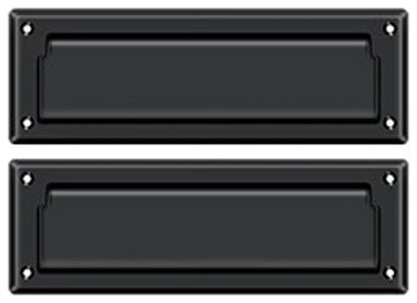 Deltana MS627U19 Mail Slot 8-7/8" With Back Plate, Black 3 Deltana MS627U19 Mail Slot 8-7/8" With Back Plate, Black