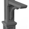 Mayne Newport Plus Mailbox Post, Graphite Grey 2 Mayne Newport Plus Mailbox Post, Graphite Grey -Mayne Store home design 236