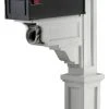 Mayne/Salsbury Dover Mailbox Package, White, Black 1 Mayne/Salsbury Dover Mailbox Package, White, Black -Mayne Store home design 24