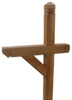 Wilray Designs Decorative Cedar Mailbox Post