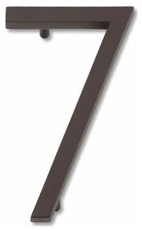 Atlas Homewares AVN7 Modern Avalon Address Number 7 - Aged Bronze 3 Atlas Homewares AVN7 Modern Avalon Address Number 7 - Aged Bronze