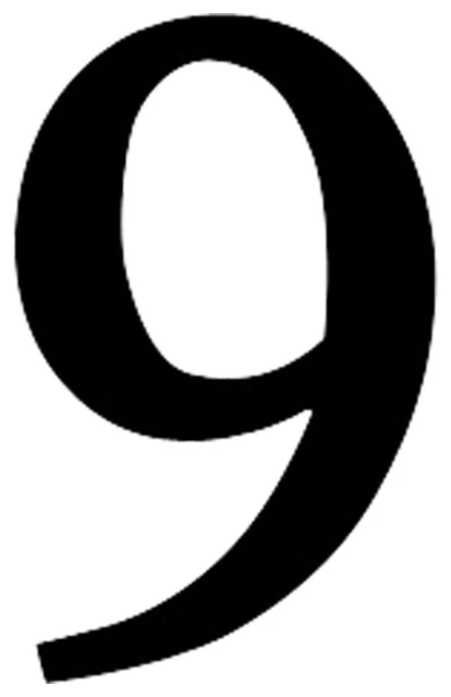 Village Wrought Iron, Inc. Decorative Number 0, Medium, Small, 9 3 Village Wrought Iron, Inc. Decorative Number 0, Medium, Small, 9