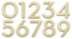 Modern Aspect Magnetic Address Number, Brass