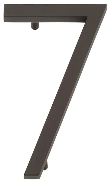 Atlas Homewares Avalon House Number, Aged Bronze, 7 3 Atlas Homewares Avalon House Number, Aged Bronze, 7