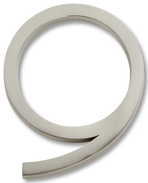Atlas Homewares Modern Avalon #9, Brushed Nickel 3 Atlas Homewares Modern Avalon #9, Brushed Nickel