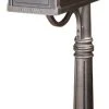 Special Lite Products Company Berkshire Curbside Mailbox With Ashland Mailbox Post Unit, Swedish Silver 2 Special Lite Products Company Berkshire Curbside Mailbox With Ashland Mailbox Post Unit, Swedish Silver -Mayne Store home design 33