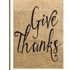 TheWatsonShop Give Thanks Burlap Garden Flag 1 TheWatsonShop Give Thanks Burlap Garden Flag -Mayne Store home design 332