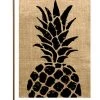 TheWatsonShop Pineapple Burlap Garden Flag 2 TheWatsonShop Pineapple Burlap Garden Flag -Mayne Store home design 345