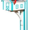 FBUSA Diamond Plate Roof Deluxe Mailbox With Lighthouse And Post, White/Aruba Blue 2 FBUSA Diamond Plate Roof Deluxe Mailbox With Lighthouse And Post, White/Aruba Blue -Mayne Store home design 35