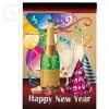 Breeze Decor Happy New Year 2-Sided Impression Garden Flag 1 Breeze Decor Happy New Year 2-Sided Impression Garden Flag -Mayne Store home design 358