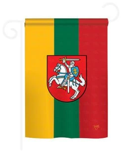 Breeze Decor Lithuania 2-Sided Impression Garden Flag