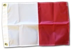 FlagLine Letter H, Nautical Code Signal Nylon Flag