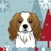 The-store Winter Holiday Cavalier Spaniel Flag Garden Size BB1720GF 2 The-store Winter Holiday Cavalier Spaniel Flag Garden Size BB1720GF -Mayne Store home design 382