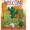 Breeze Decor Southwest Cactus 2-Sided Vertical Impression House Flag 1 Breeze Decor Southwest Cactus 2-Sided Vertical Impression House Flag -Mayne Store home design 383