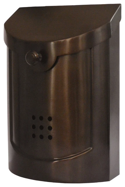 ECCO E5 Mailbox, Bronze Finish 3 ECCO E5 Mailbox, Bronze Finish