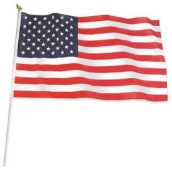 Annin Flagmakers 011320R Polycotton US Flag Kit, 3' X 5'
