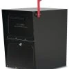 Architectural Mailboxes Oasis Locking Post Mount Mailbox, Black 2 Architectural Mailboxes Oasis Locking Post Mount Mailbox, Black -Mayne Store home design 40