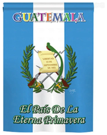 Breeze Decor Guatemala 2-Sided Vertical Impression House Flag 3 Breeze Decor Guatemala 2-Sided Vertical Impression House Flag