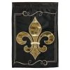 Dicksons Flag Double Applique Fleur De Lis Gold/Black Large 1 Dicksons Flag Double Applique Fleur De Lis Gold/Black Large -Mayne Store home design 417