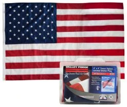 Valley Forge Flag Co Valley Forge Nylon U.S. Flag, 4'x6'