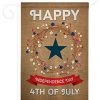 Breeze Decor Fourth Of July Independence Day 2-Sided Impression Garden Flag 2 Breeze Decor Fourth Of July Independence Day 2-Sided Impression Garden Flag -Mayne Store home design 426