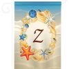Breeze Decor Summer Z Monogram 2-Sided Impression Garden Flag 1 Breeze Decor Summer Z Monogram 2-Sided Impression Garden Flag -Mayne Store home design 435