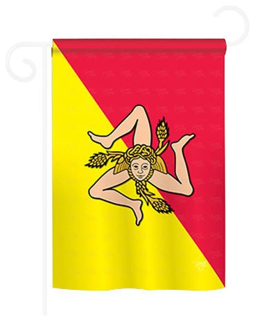 Breeze Decor Sicily 2-Sided Impression Garden Flag 3 Breeze Decor Sicily 2-Sided Impression Garden Flag