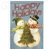 Breeze Decor Christmas Happy Holidays Tree 2-Sided Impression Garden Flag 2 Breeze Decor Christmas Happy Holidays Tree 2-Sided Impression Garden Flag -Mayne Store home design 505