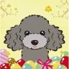 The-store Silver Gray Poodle Easter Egg Hunt Flag Garden Size 2 The-store Silver Gray Poodle Easter Egg Hunt Flag Garden Size -Mayne Store home design 518