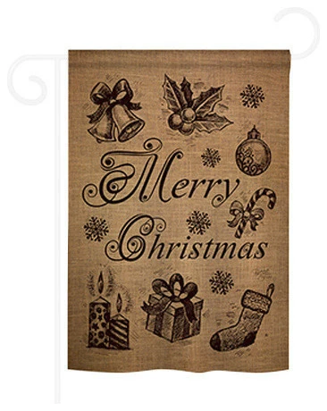 Breeze Decor Christmas Favorite Things 2-Sided Impression Garden Flag 3 Breeze Decor Christmas Favorite Things 2-Sided Impression Garden Flag