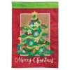 Dicksons Burlap Tree Double Applique Flag 1 Dicksons Burlap Tree Double Applique Flag -Mayne Store home design 530