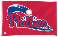 FlagLine Philadelphia Phillies - 3' X 5' MLB Polyester Flag
