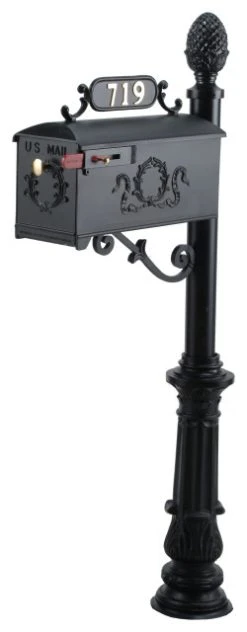 IMPERIAL LINE Williamsburg 719K Mailbox System , Black