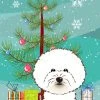 The-store Christmas Tree And Bichon Frise Flag Garden Size BB1589GF 1 The-store Christmas Tree And Bichon Frise Flag Garden Size BB1589GF -Mayne Store home design 562
