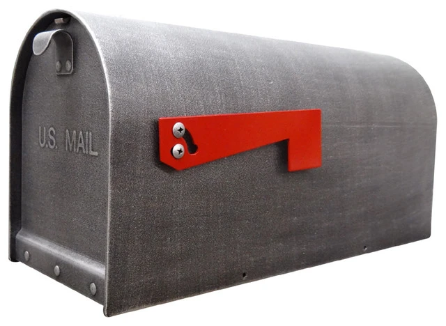 Special Lite Products Company Titan Steel Curbside Mailbox, Swedish Silver 3 Special Lite Products Company Titan Steel Curbside Mailbox, Swedish Silver