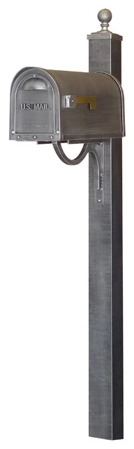 Special Lite Products Company Classic Curbside Mailbox With Springfield Mailbox Post