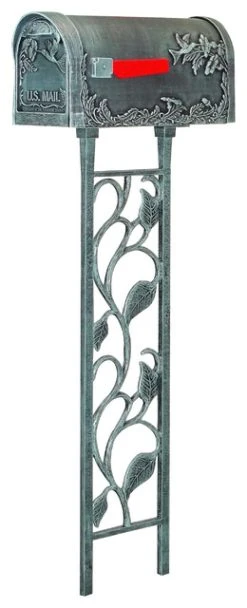 Special Lite Products Company Floral Mailbox Post, Verde Green